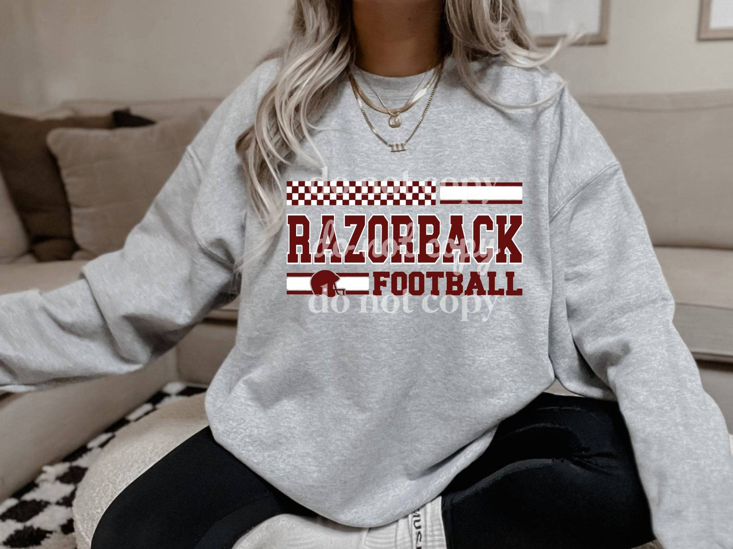 Razorback 2 - Ready to Press DTF Transfer Full Color - Pro Blanks