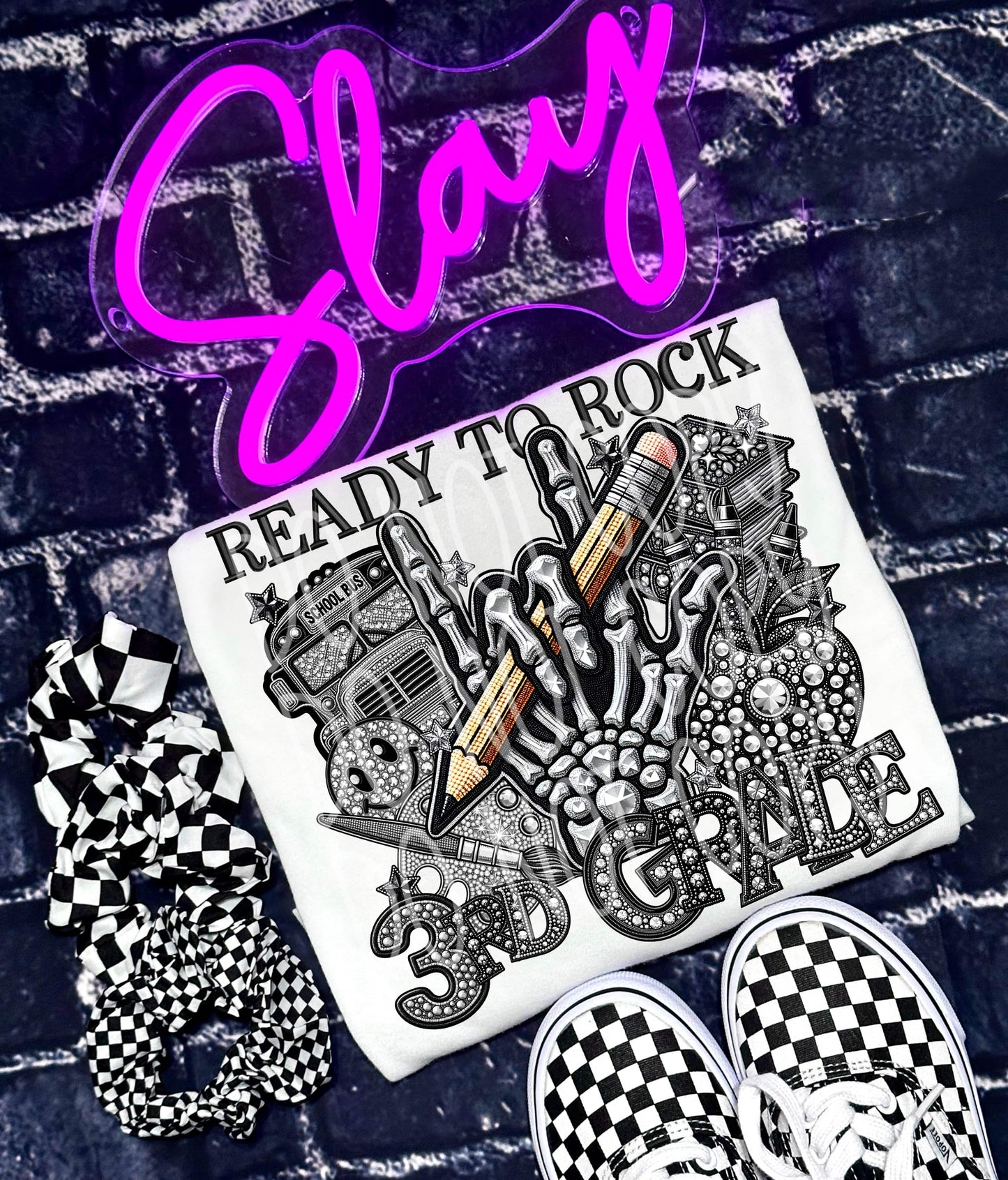 Ready To Rock 3rd #3412 - Ready to Press DTF Transfer Full Color - Pro Blanks