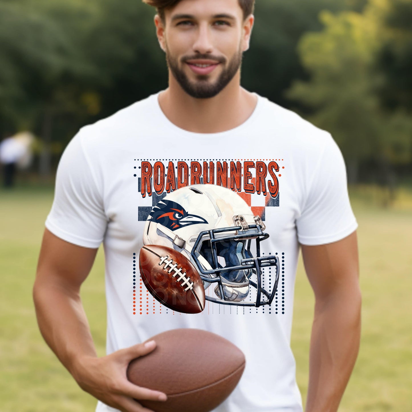 Roadrunners #3726 - Ready to Press DTF Transfer Full Color - Pro Blanks