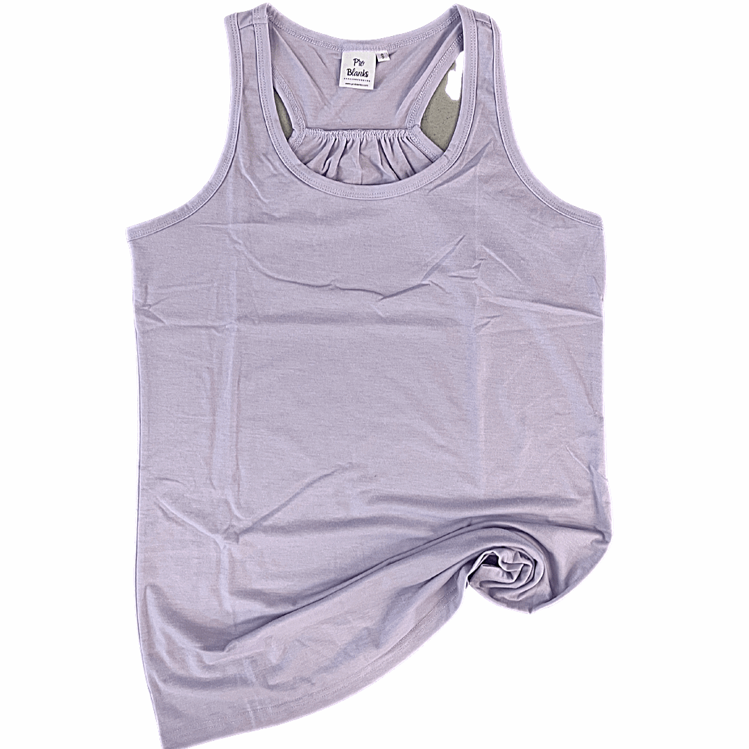 RTS- ADULT TANK TOP - 100% Polyester with Soft Cotton Feel - Pro Blanks