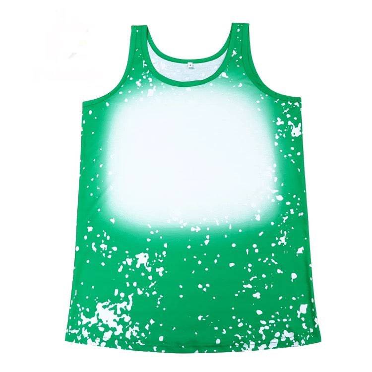 *SALE*  RTS- TANK TOP - ADULT - Faux Bleached 100% Polyester - Pro Blanks