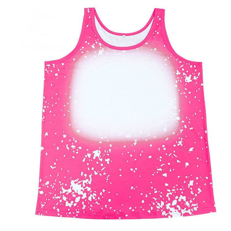 *SALE*  RTS- TANK TOP - ADULT - Faux Bleached 100% Polyester - Pro Blanks