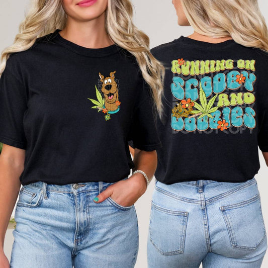 Scooby & Doobies BACK ONLY #1489  - Ready to Press DTF Transfer Full Color - Pro Blanks