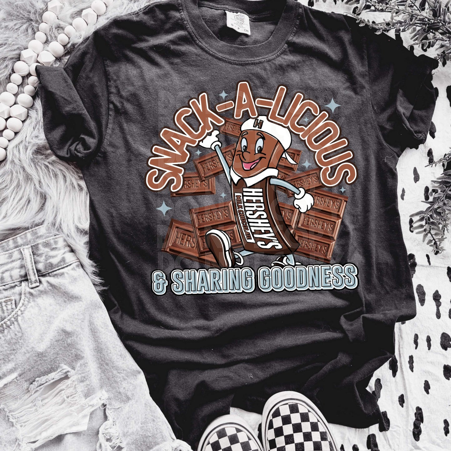 Snack-a-licious #3378 - Ready to Press DTF Transfer Full Color - Pro Blanks