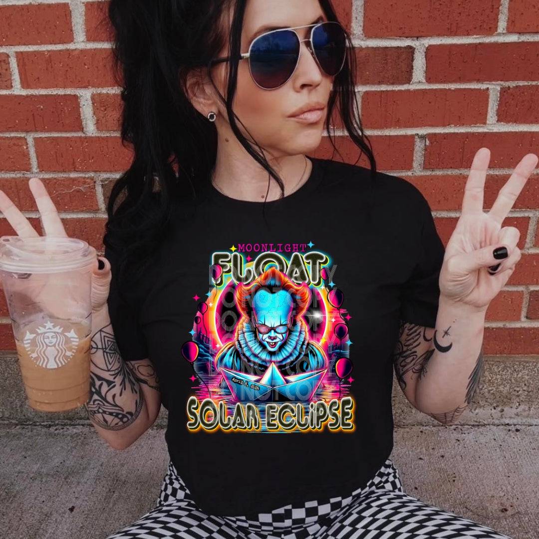 Solar Eclipse It #1936 - Ready to Press DTF Transfer Full Color - Pro Blanks