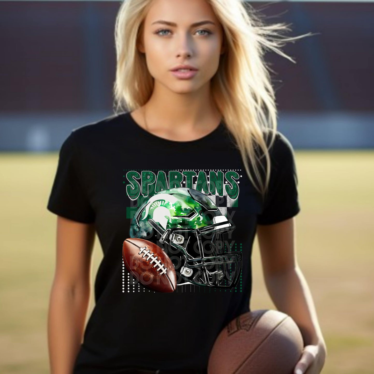 Spartans #3720 - Ready to Press DTF Transfer Full Color - Pro Blanks