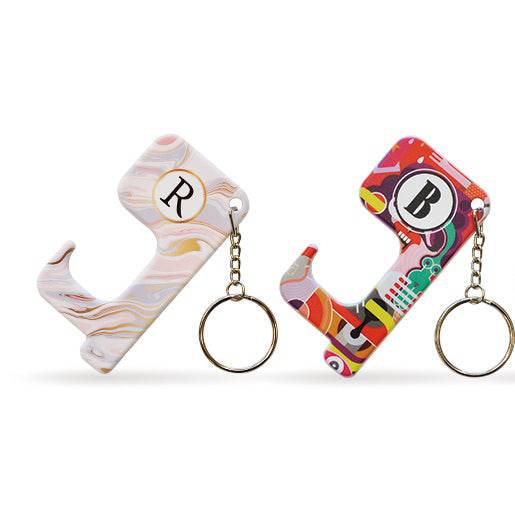 Sublimation Ready Door Grabber Germ Keychain - READY to SHIP - Pro Blanks