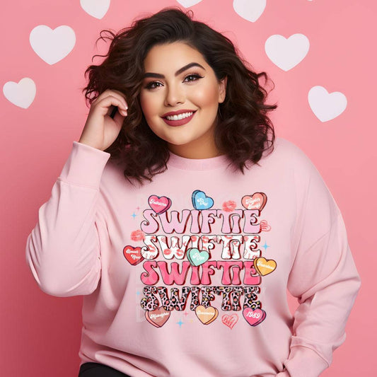 Swiftie Valentine #1546  - Ready to Press DTF Transfer Full Color - Pro Blanks