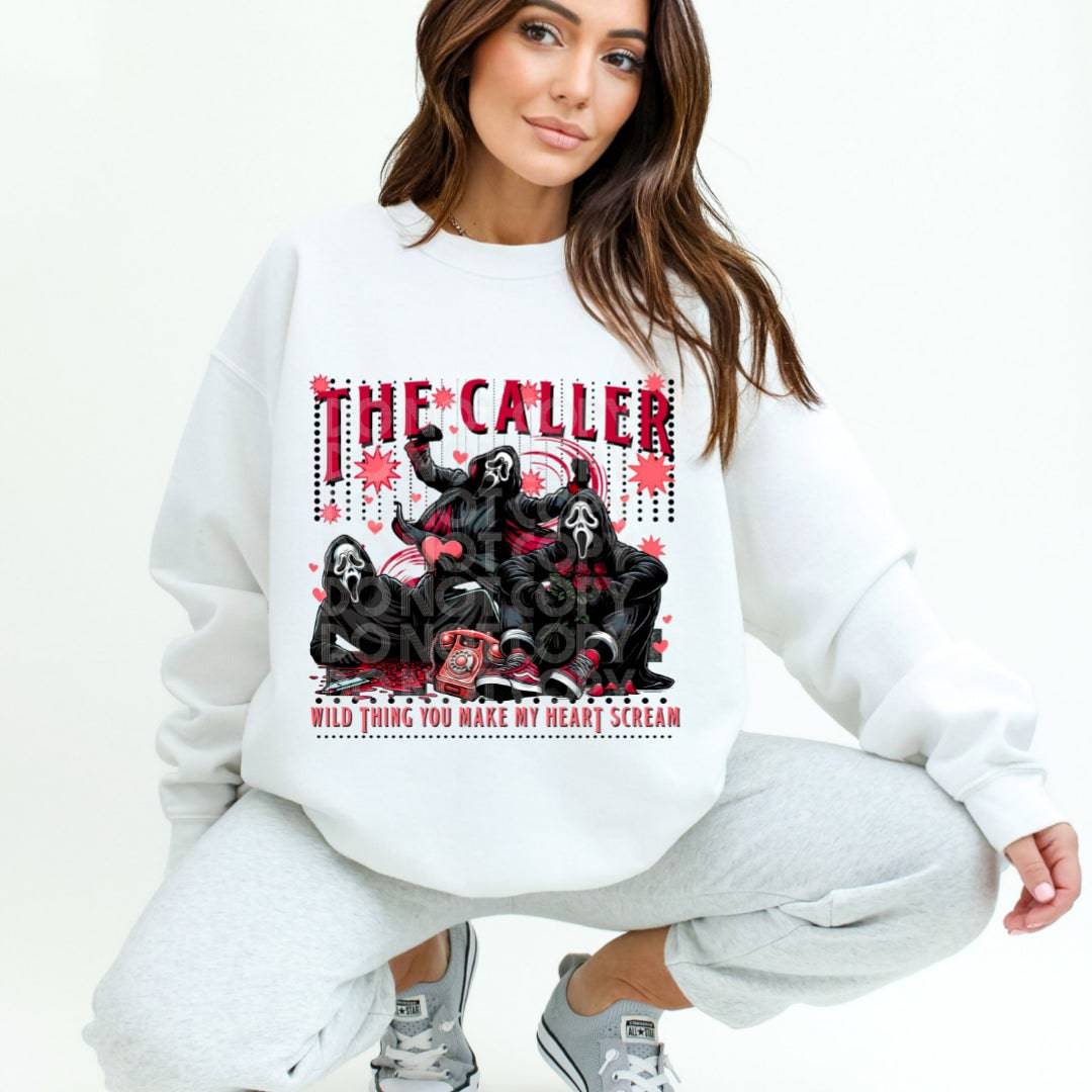 The Caller #1447 - Ready to Press DTF Transfer Full Color - Pro Blanks