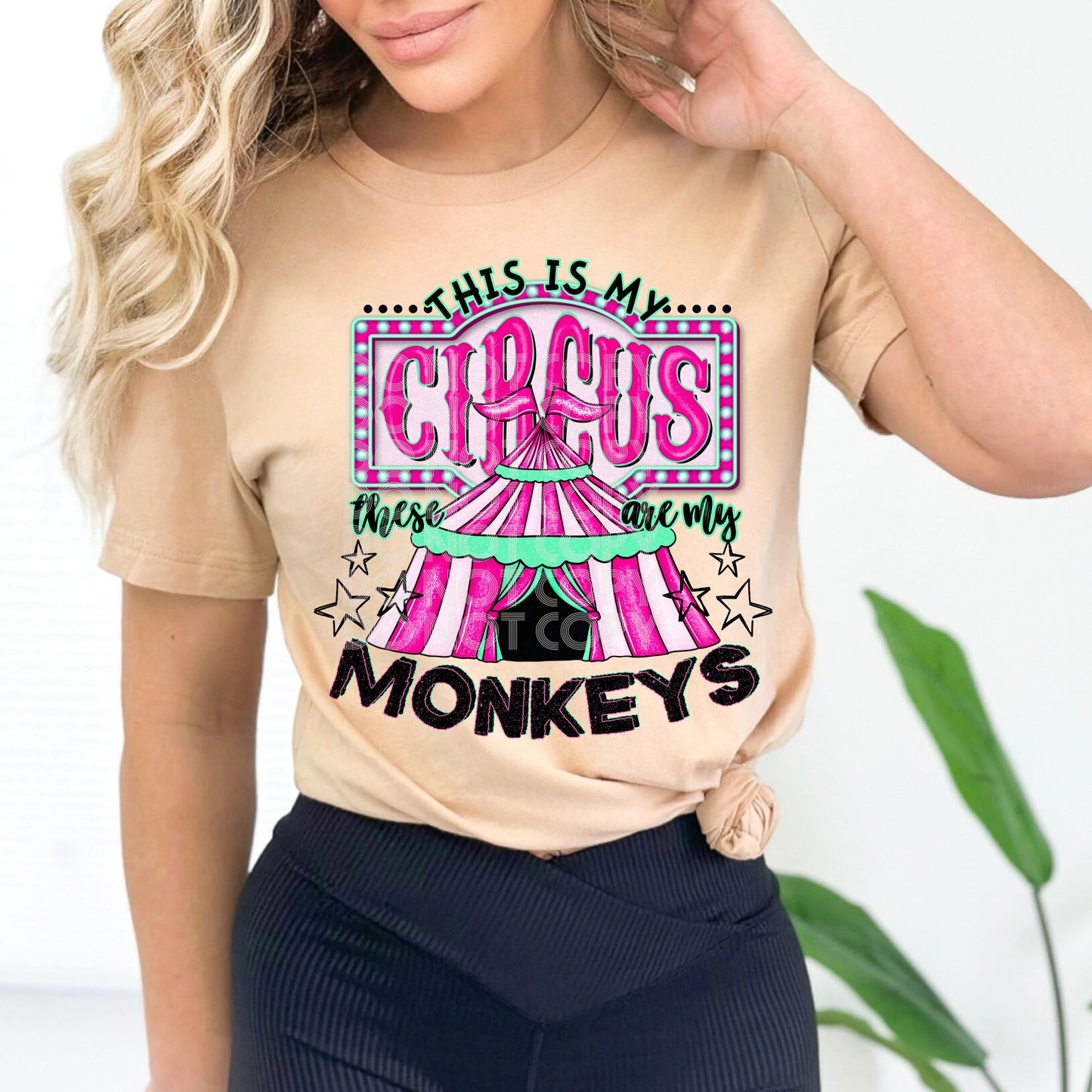 This Is My Circus #4055 - Ready to Press DTF Transfer Full Color - Pro Blanks