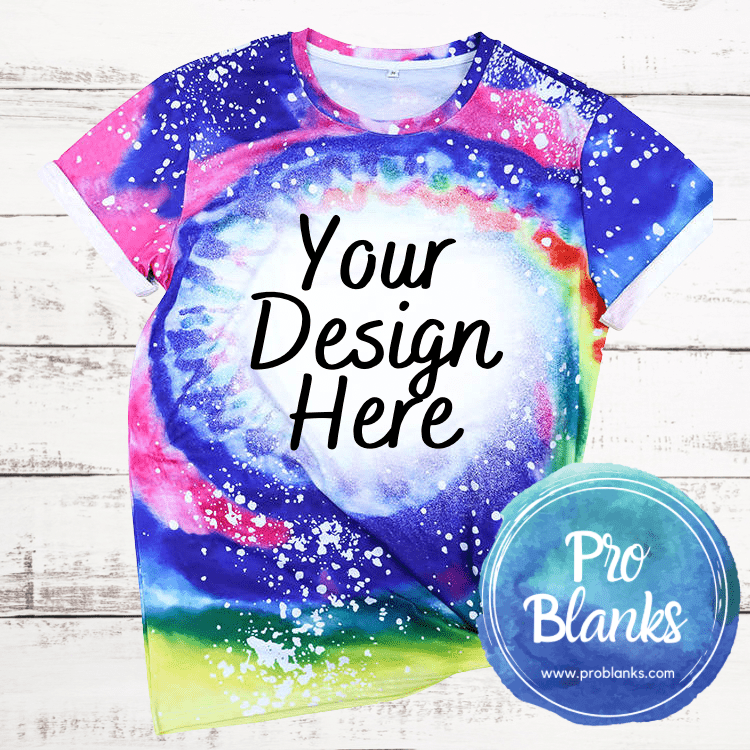 Tie Dye Faux Bleach Mock-Up Digital Download - Pro Blanks