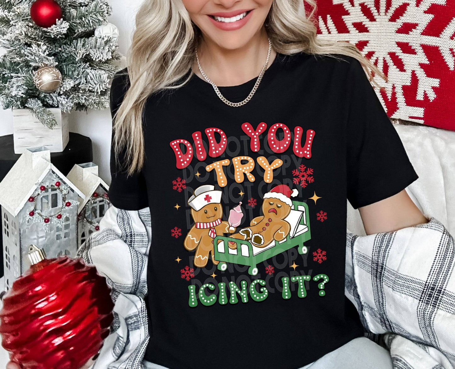 Try Icing It #3994 - Ready to Press DTF Transfer Full Color - Pro Blanks