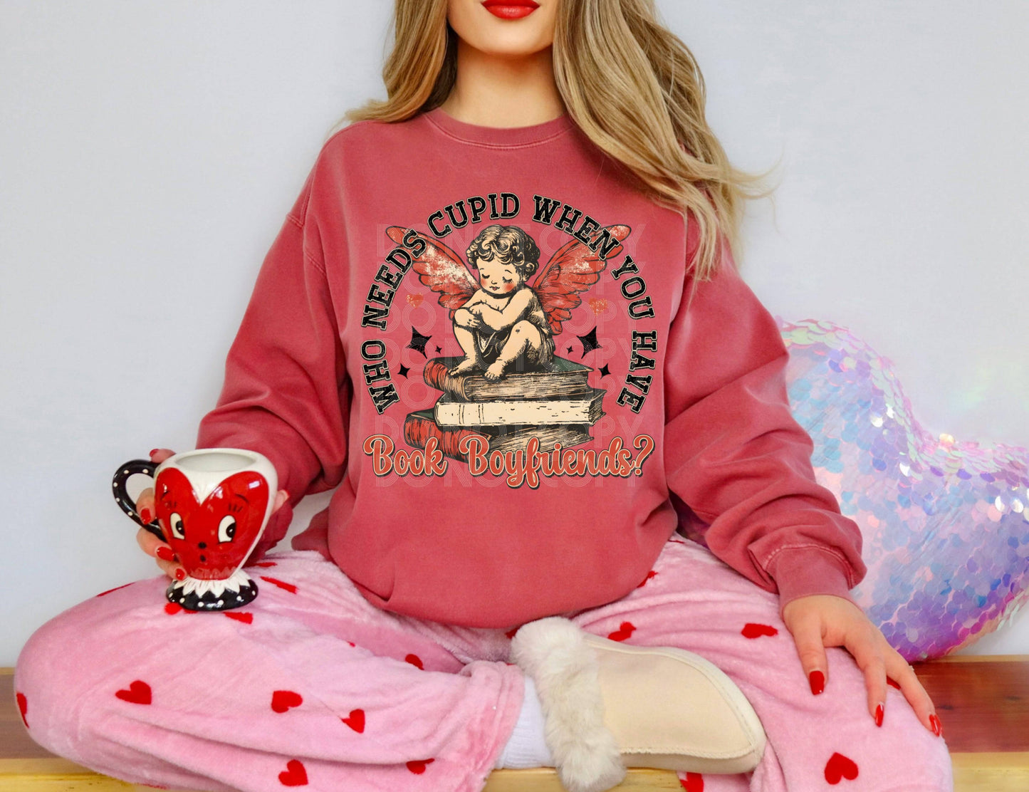 Who Needs Cupid #4130 - Ready to Press DTF Transfer Full Color - Pro Blanks