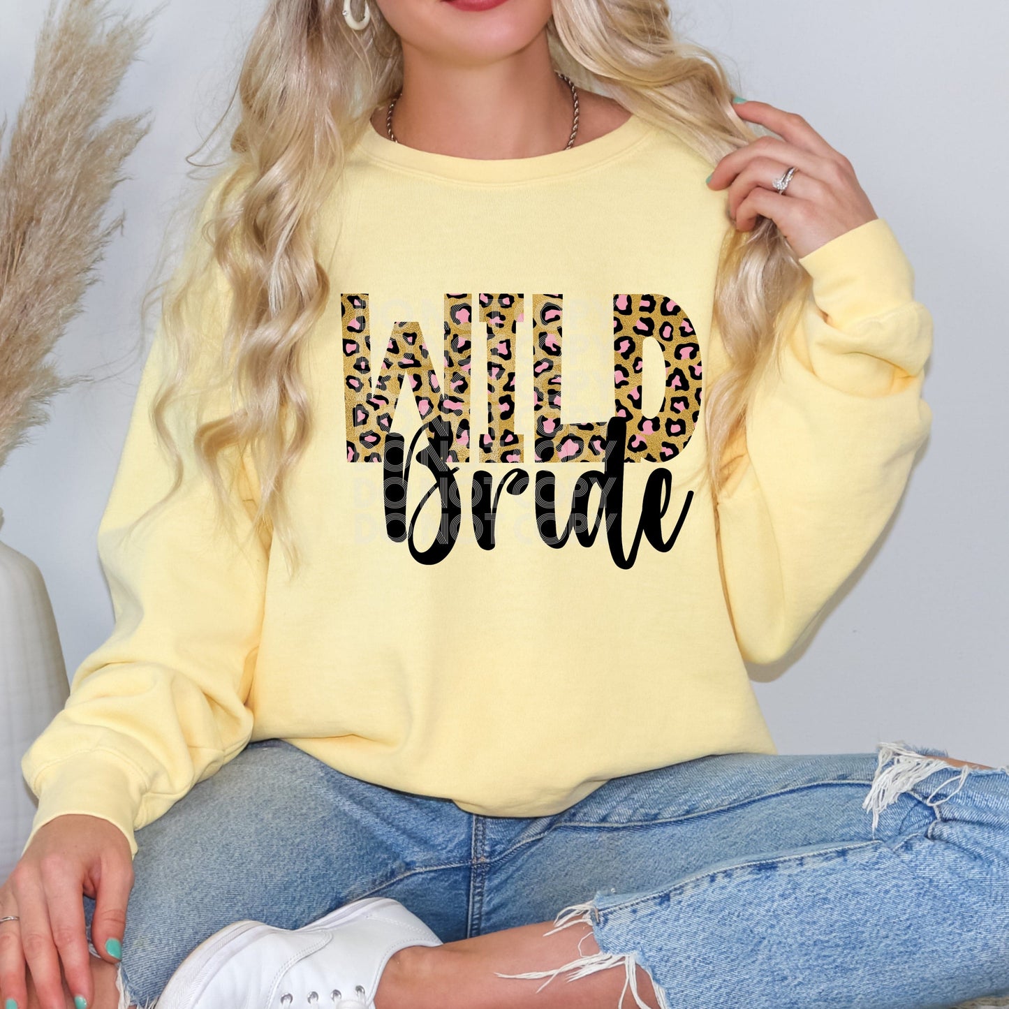 Wild Bride #4078 - Ready to Press DTF Transfer Full Color - Pro Blanks