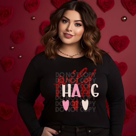 Wild Thang #1543  - Ready to Press DTF Transfer Full Color - Pro Blanks