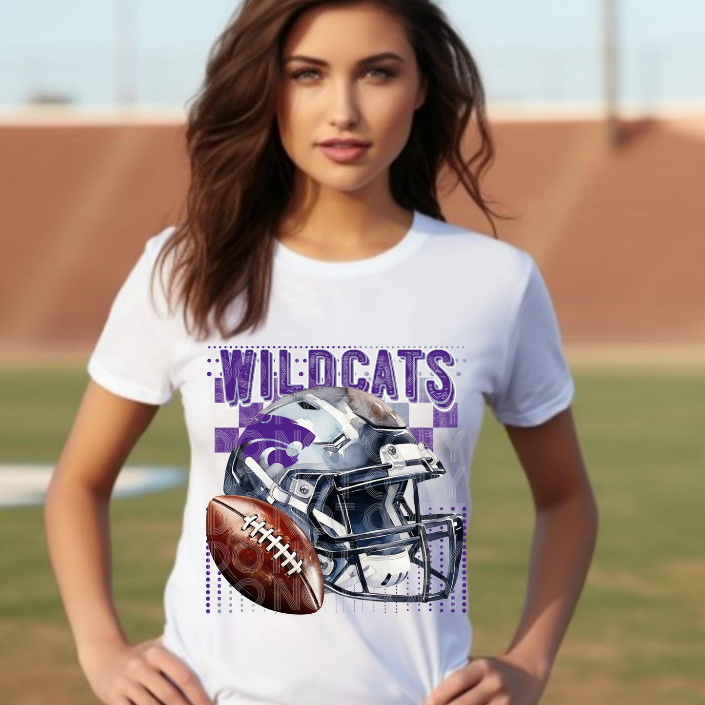 Wildcats #3723 - Ready to Press DTF Transfer Full Color - Pro Blanks