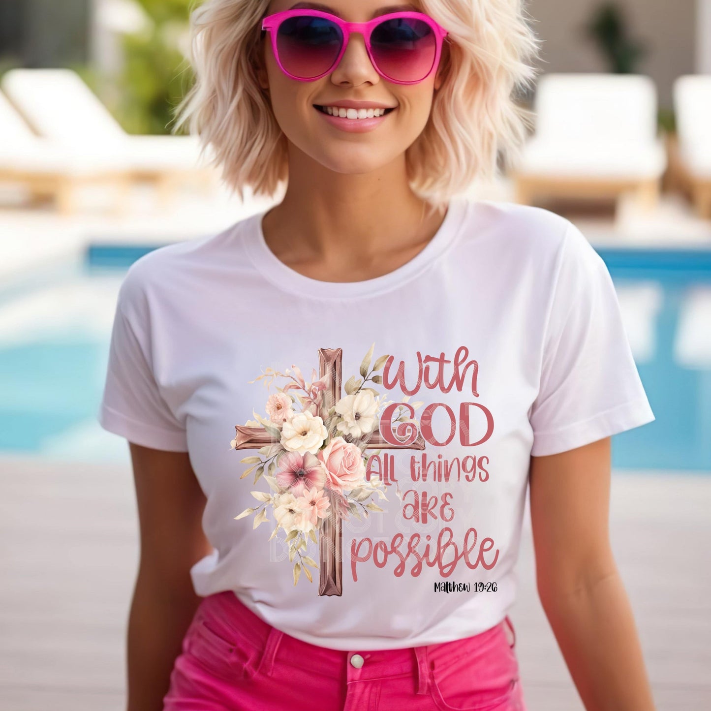 With God #3248- Ready to Press DTF Transfer Full Color - Pro Blanks