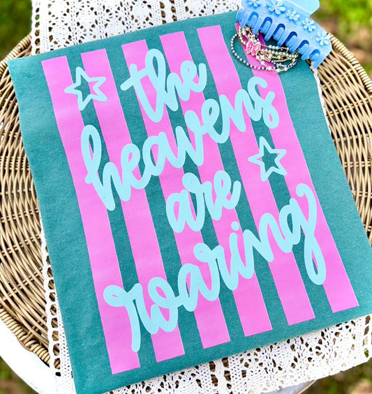 The Heaven Are Roaring #6546 - Ready to Press DTF Transfer Full Color