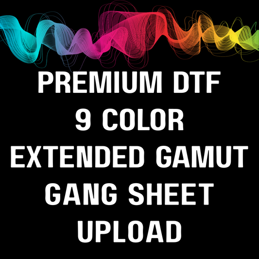 HydraColor Extended Gamut CMYK RBGO DTF  - Upload Your Gang Sheet - Pro Blanks