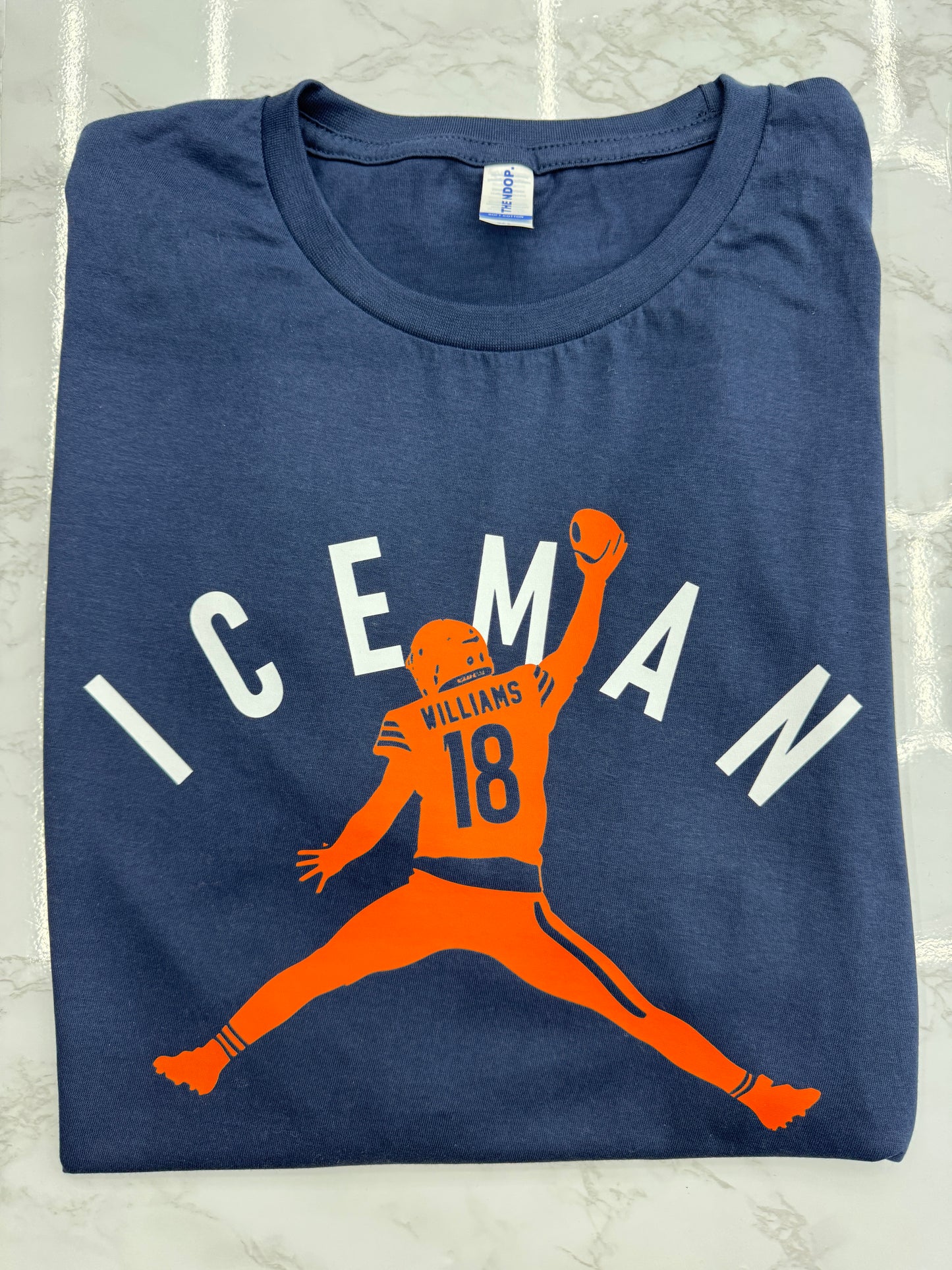 Iceman Jumpman Caleb Williams Chicago Bears