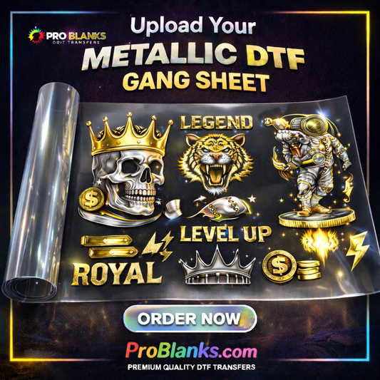 Metallic DTF - Upload Your Gang Sheet