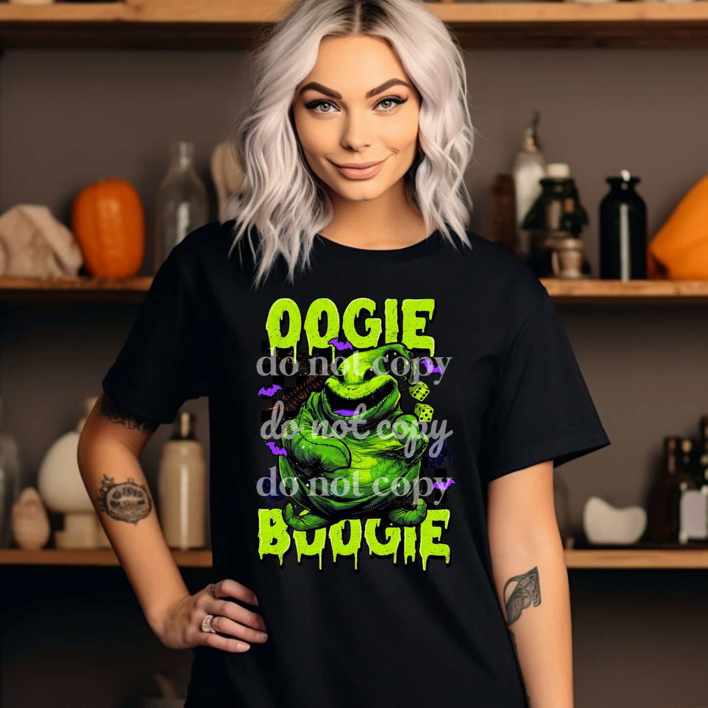 Oogie Boogie - Ready to Press DTF Transfer Full Color