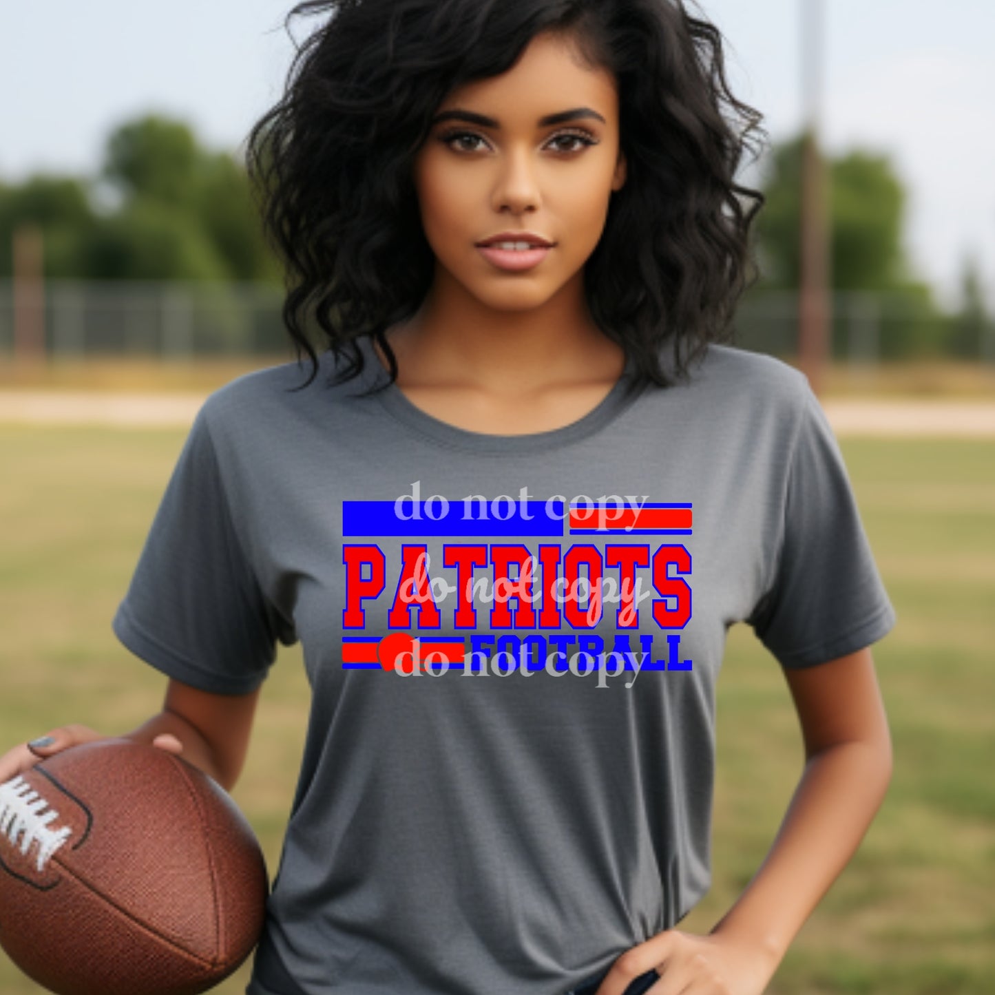 Patriots Football - Ready to Press DTF Transfer Full Color