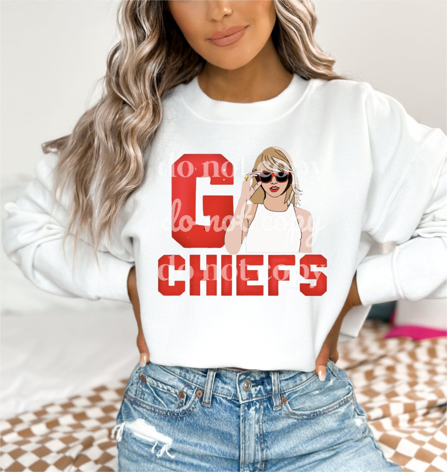 Go Chiefs T.S.   - Ready to Press DTF Transfer Full Color