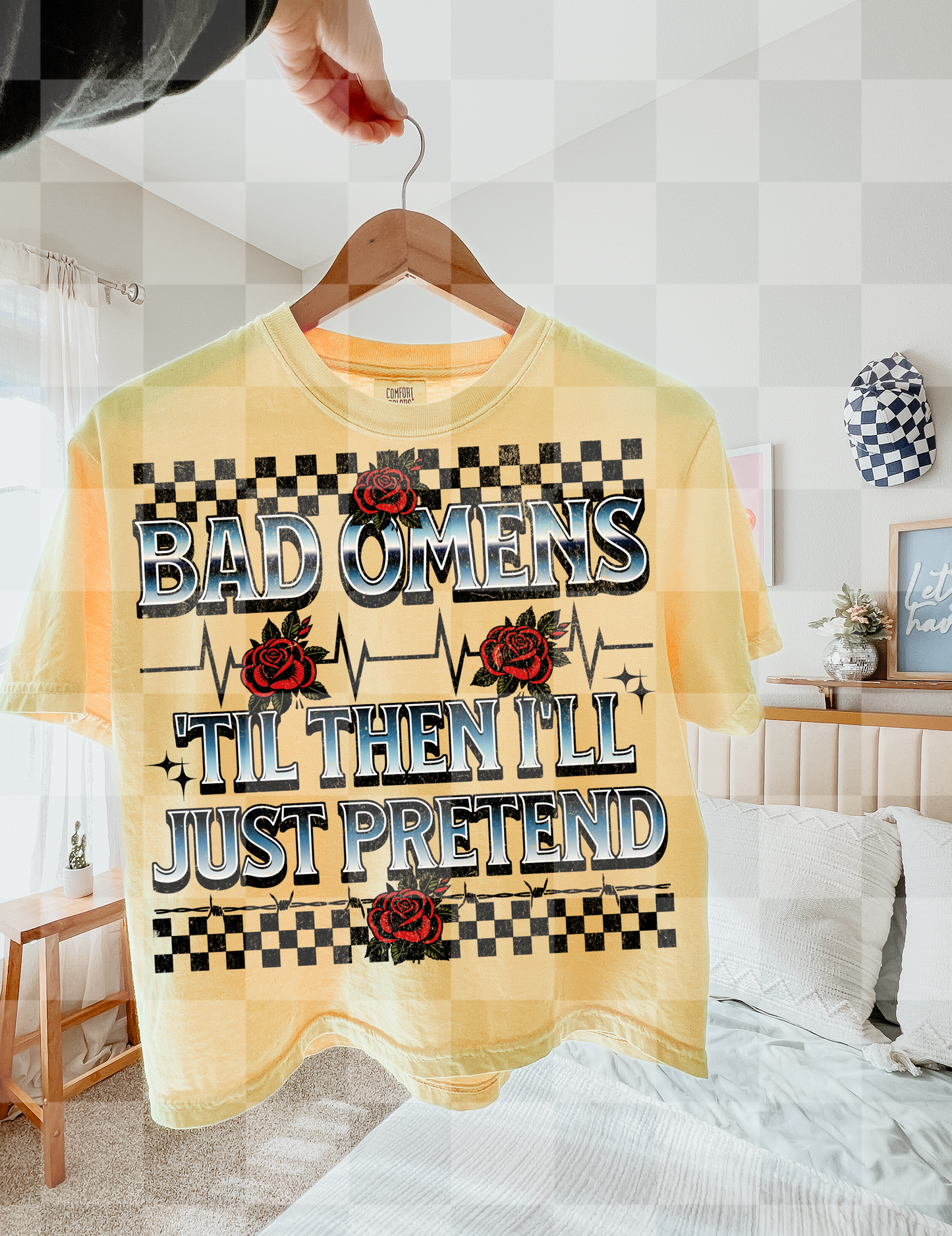 Bad Omens #6728 - Ready to Press DTF Transfer Full Color
