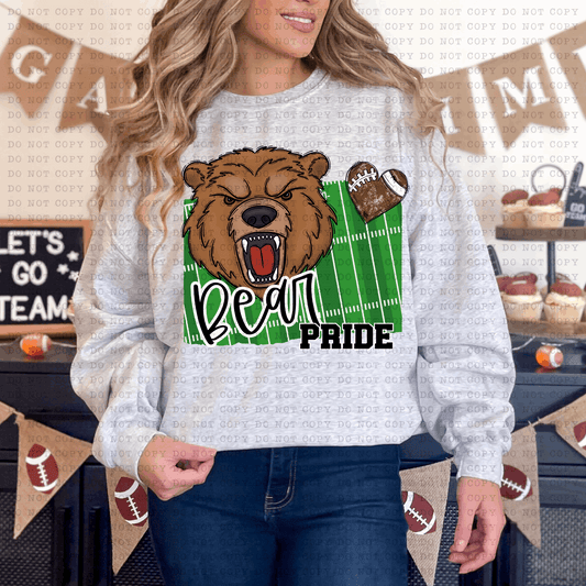Bear Pride #5500 - Ready to Press DTF Transfer Full Color