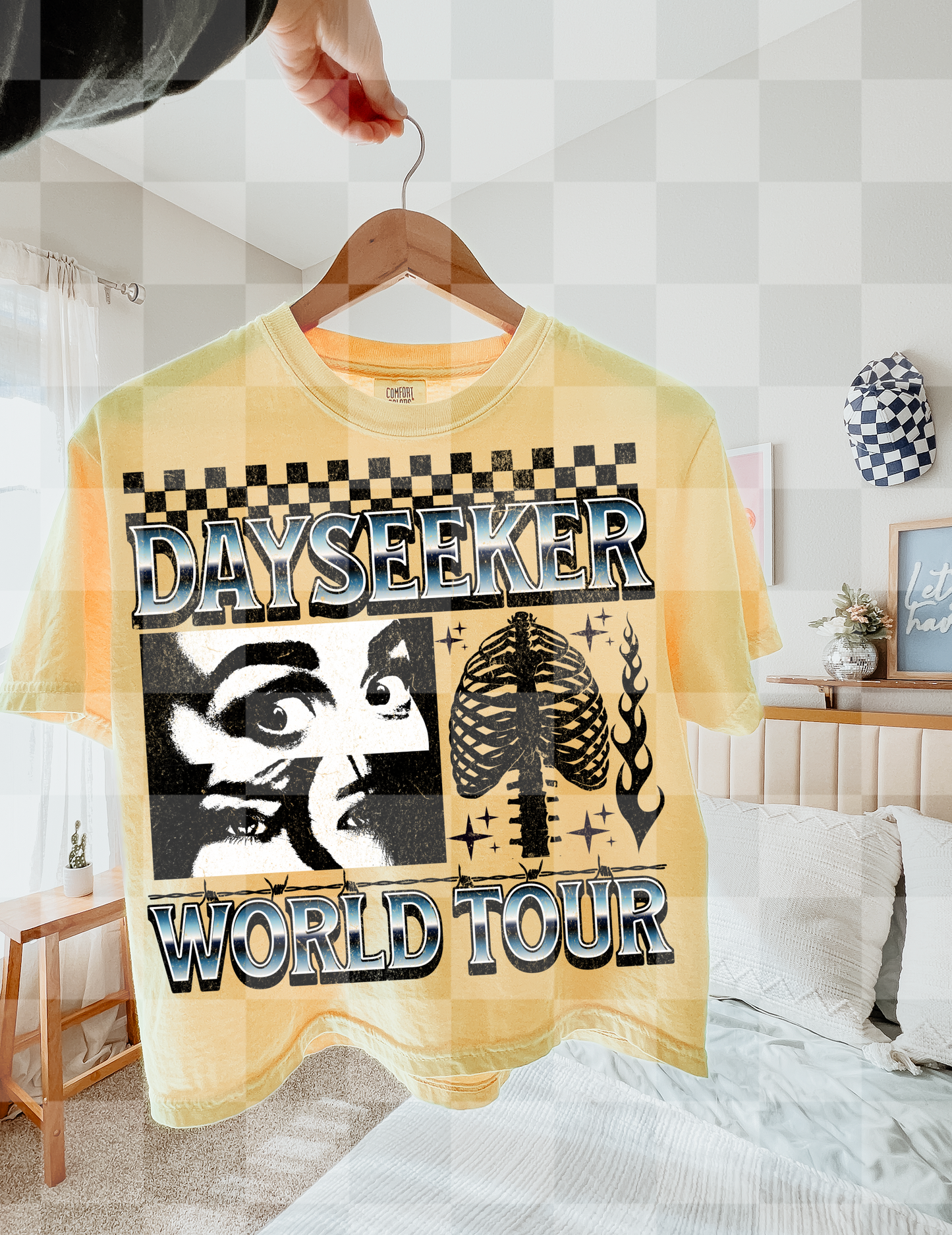 Dayseeker World Tour #6718 - Ready to Press DTF Transfer Full Color