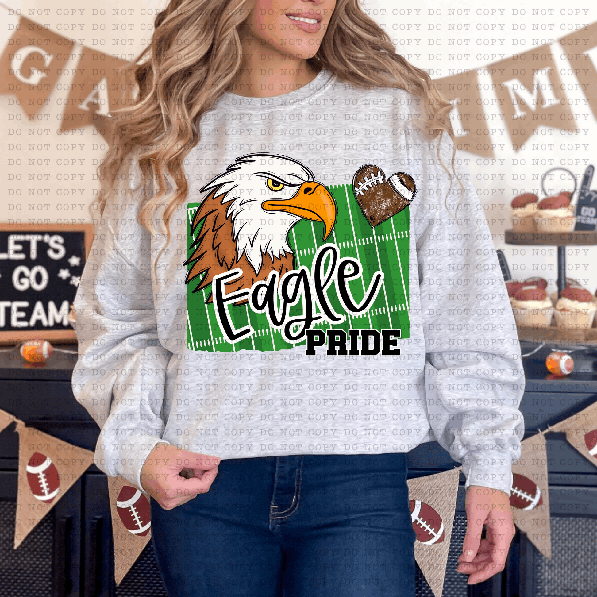 Eagle Pride #5505 - Ready to Press DTF Transfer Full Color