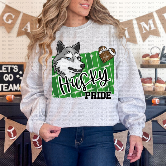 Husky Pride #5506 - Ready to Press DTF Transfer Full Color