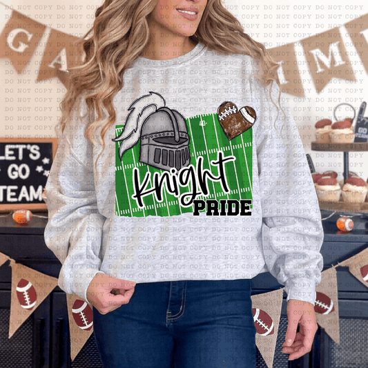Knight Pride #5507 - Ready to Press DTF Transfer Full Color