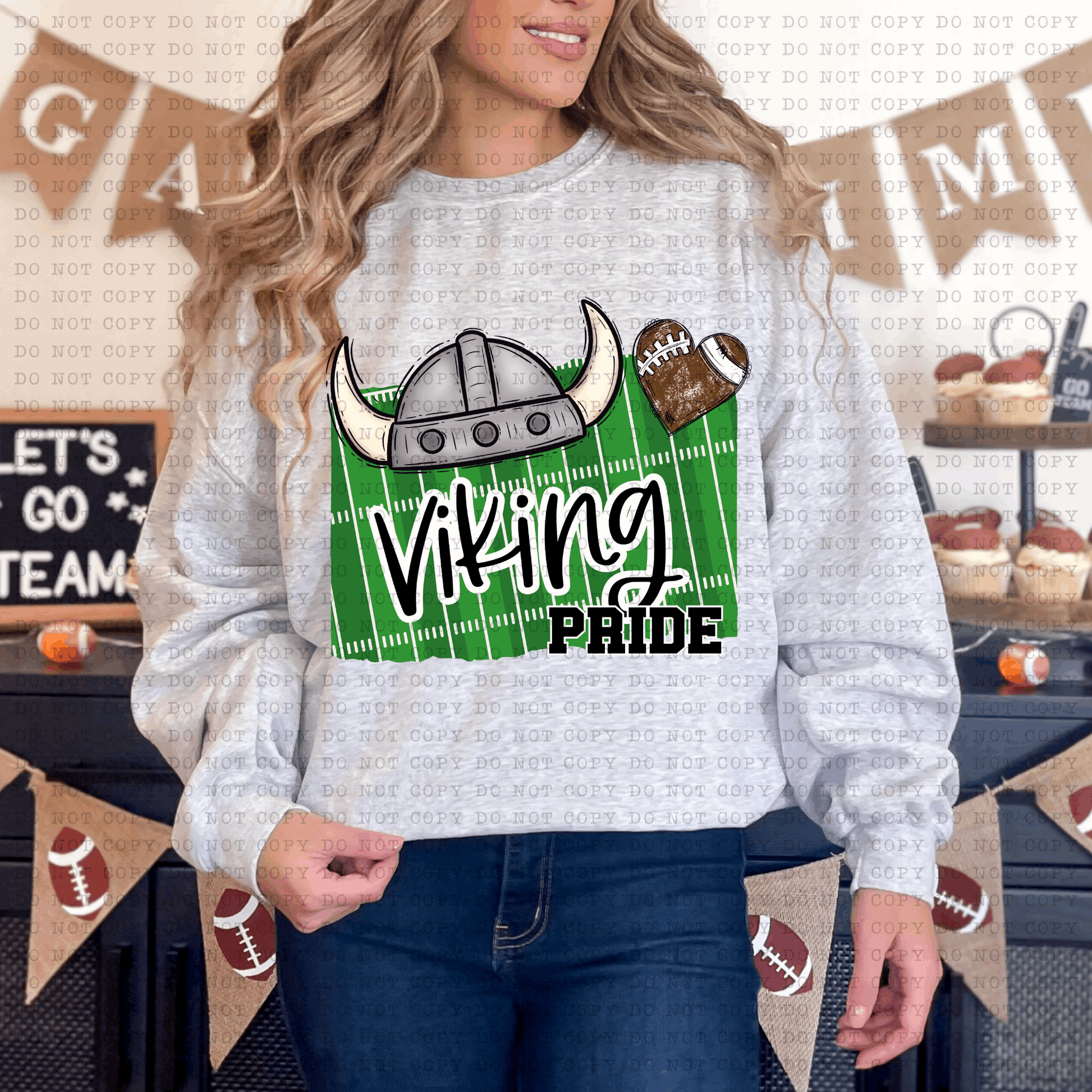 Viking Pride #5511 - Ready to Press DTF Transfer Full Color