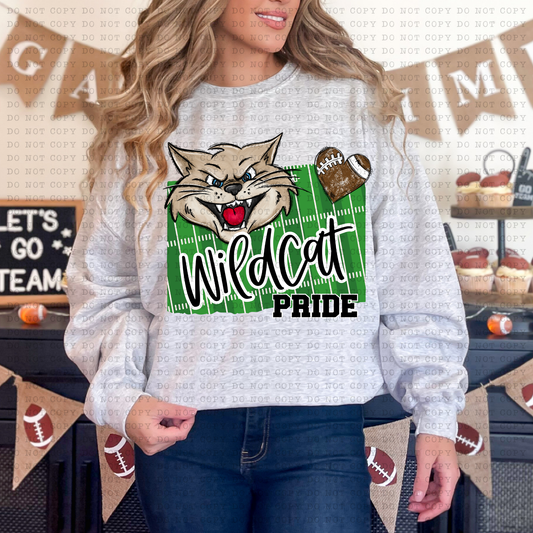 Wildcat Pride #5512 - Ready to Press DTF Transfer Full Color
