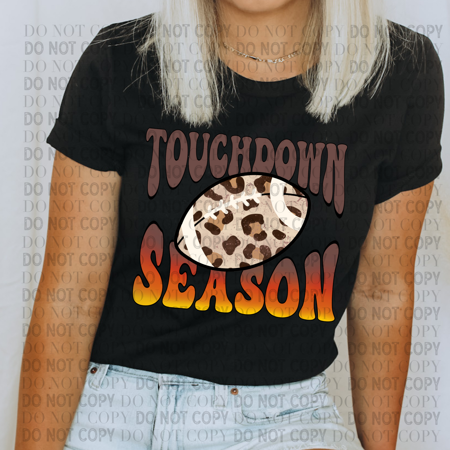 Touchdown Season - Ready to Press DTF Transfer Full Color