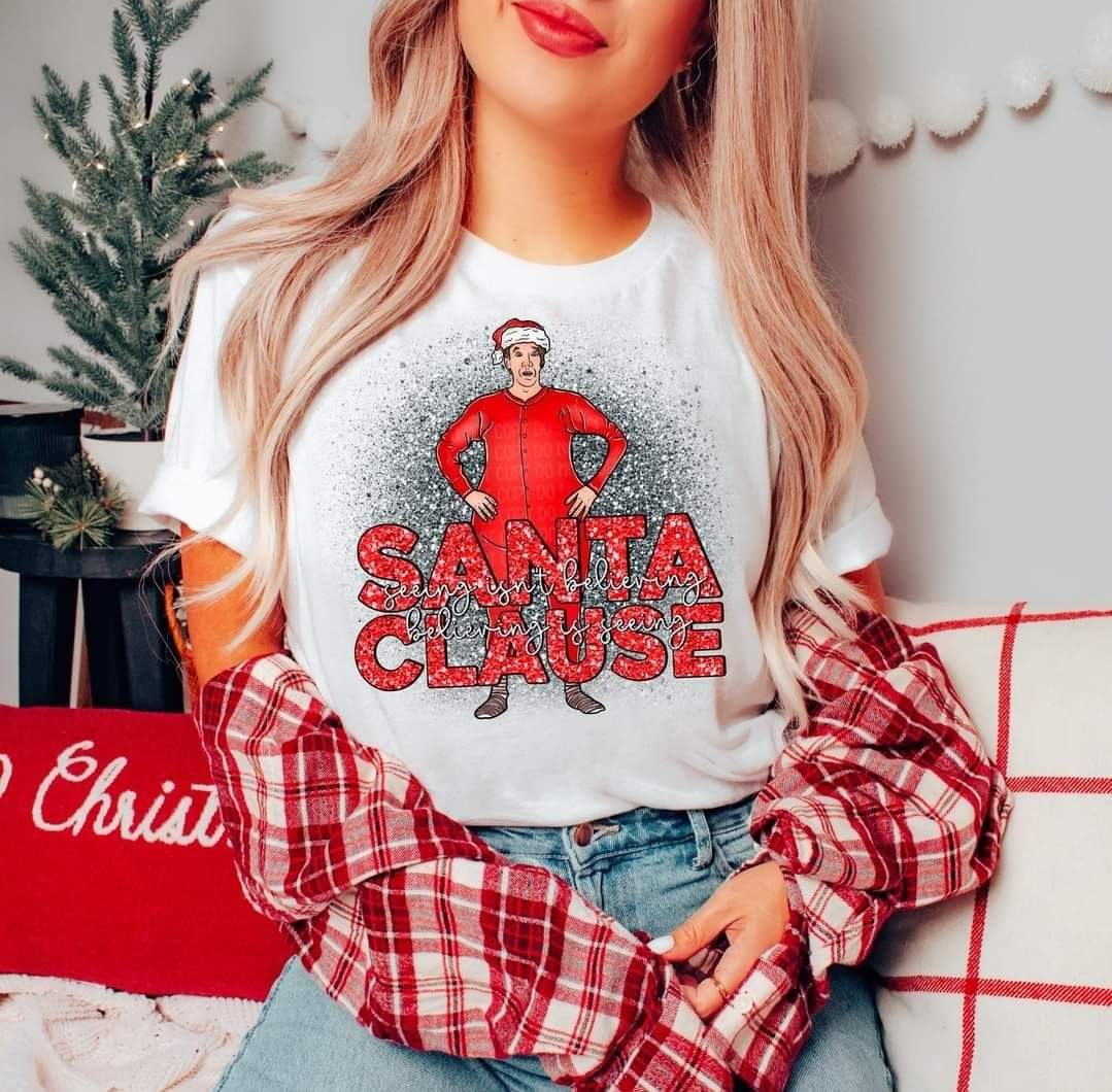 Santa Clause #1028 - Ready to Press DTF Transfer Full Color