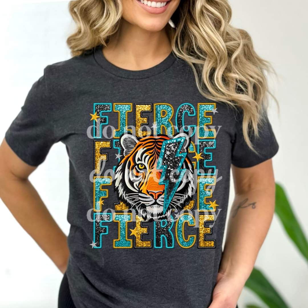 Fierce #1095 - Ready to Press DTF Transfer Full Color