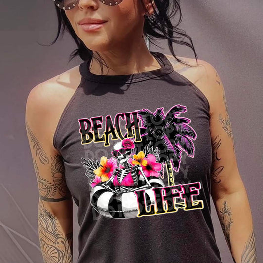 Beach Life #3162 - Ready to Press DTF Transfer Full Color