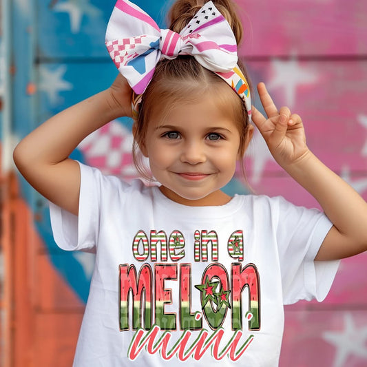One In A Melon Mini #4898 - Ready to Press DTF Transfer Full Color