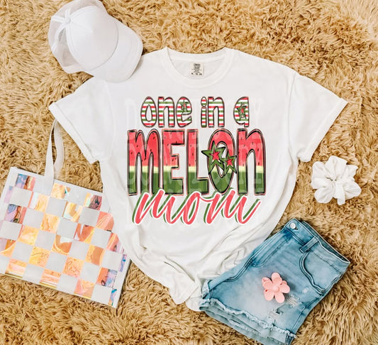 One In A Melon Mom #4900 - Ready to Press DTF Transfer Full Color