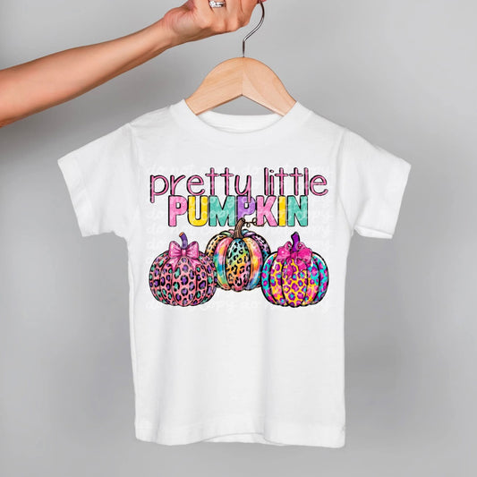 Pretty Little Pumpkin #5456 - Ready to Press DTF Transfer Full Color