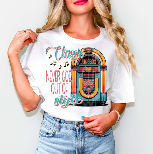 Classic Never Goes Out Of Style #4992 - Ready to Press DTF Transfer Full Color