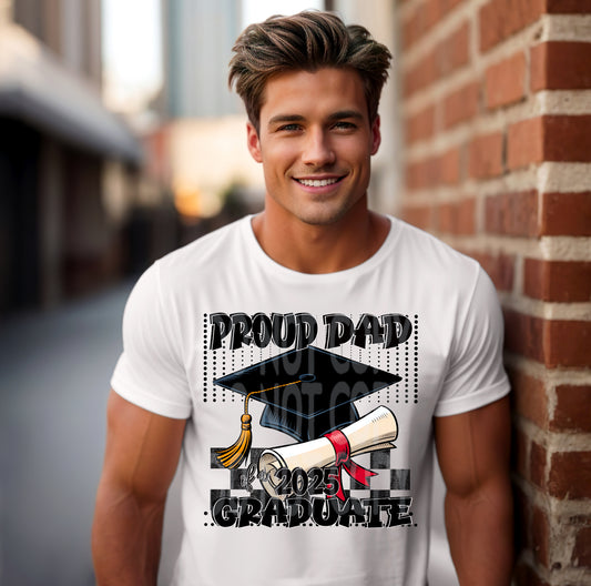 Proud Dad #4980 - Ready to Press DTF Transfer Full Color