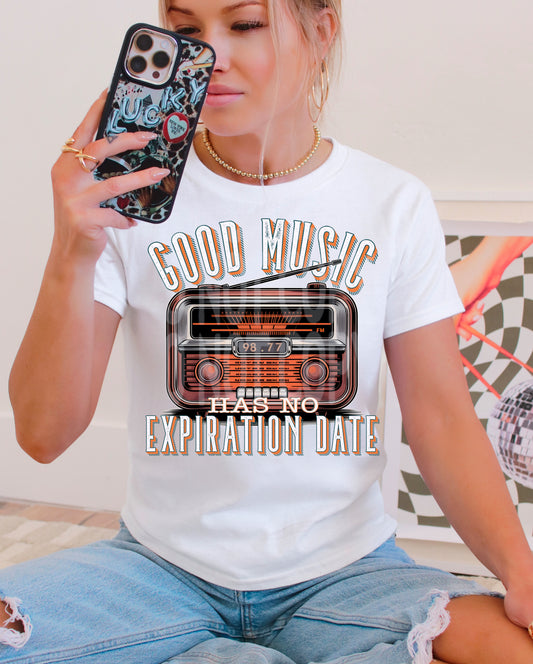 Good Music #4999 - Ready to Press DTF Transfer Full Color