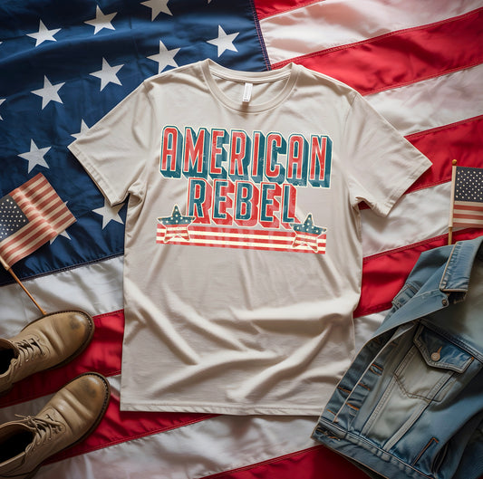 American Rebel #5069 - Ready to Press DTF Transfer Full Color