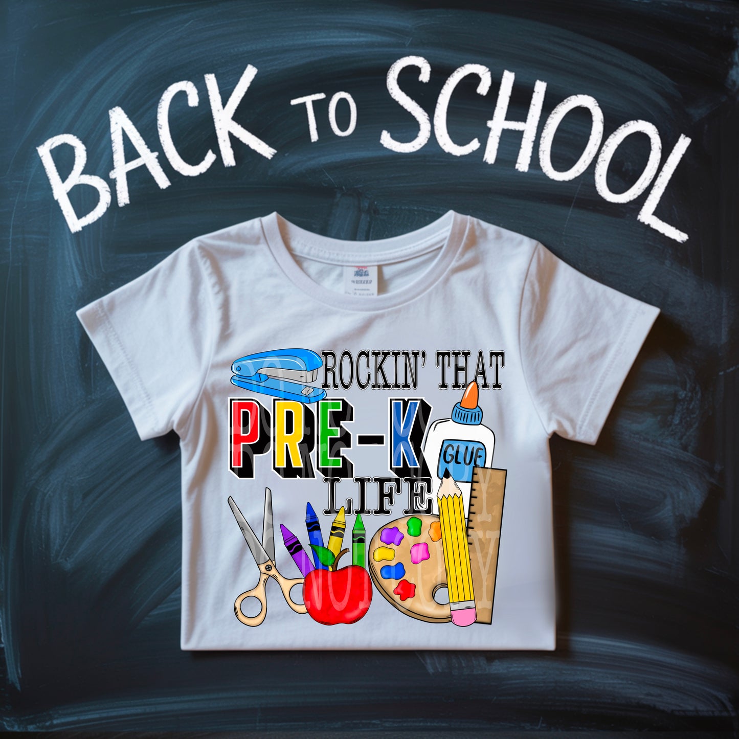 Pre-K Life #5183 - Ready to Press DTF Transfer Full Color - Pro Blanks