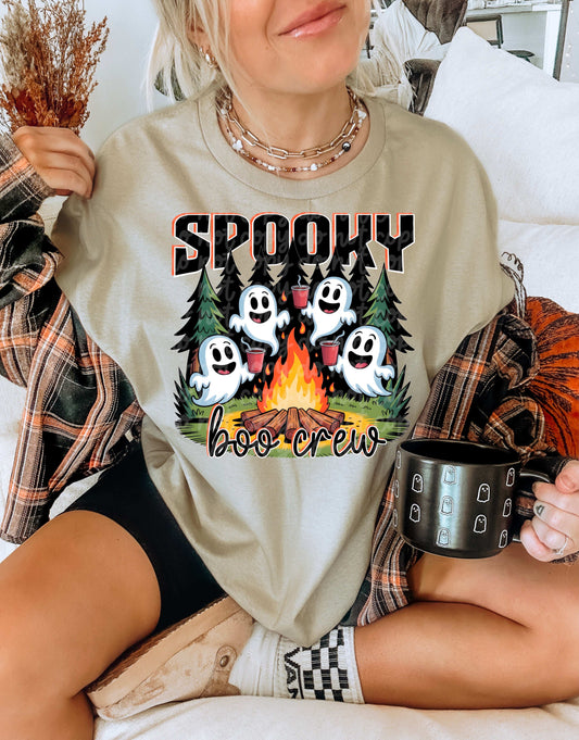 Spooky Boo Crew #5458 - Ready to Press DTF Transfer Full Color