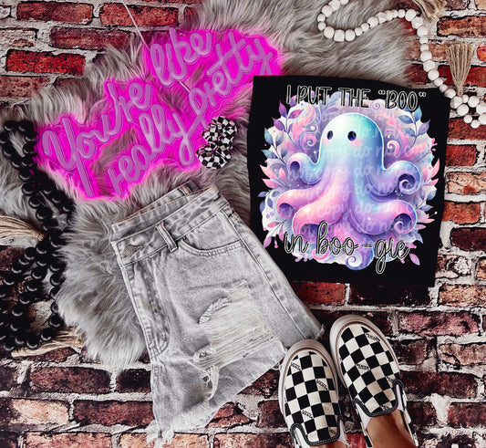 I Put The Boo #5454 - Ready to Press DTF Transfer Full Color